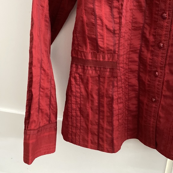 Petite Red Shirt by Contemporaine - Picture 3 of 8